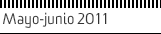 Mayo-junio 2011